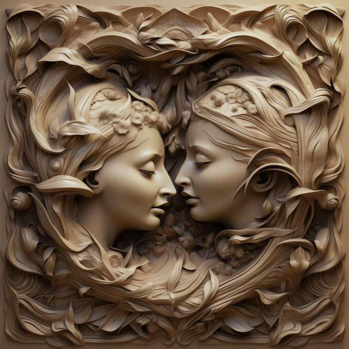 نموذج ثلاثي الأبعاد لآلة CNC 3D Art 